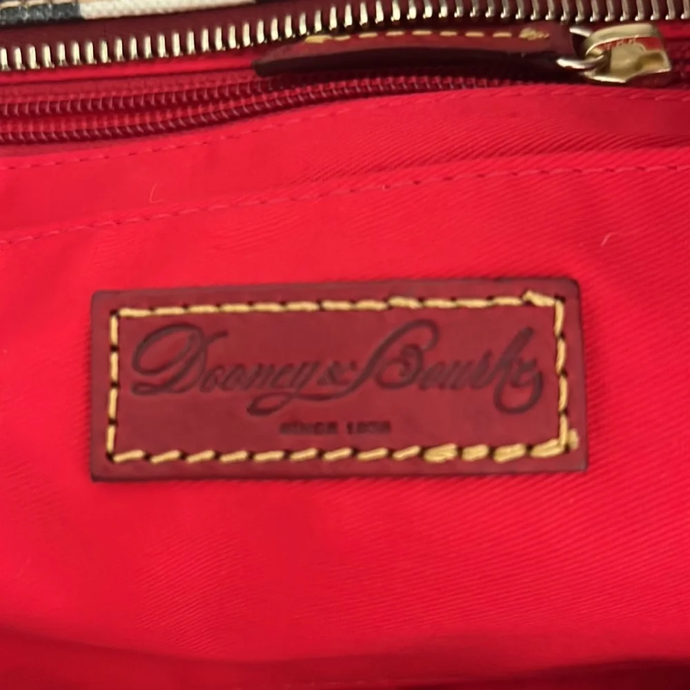 Dooney & Bourke Zebra Print Tote with Red Accents
In pristine condition. - Picture 4 of 8